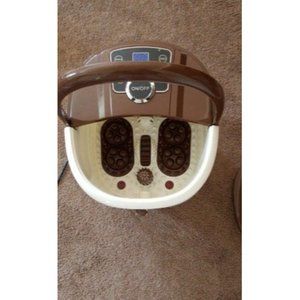 Foot Spa Bath Massager w/ Heat,16 Pedicure Spa Motorized Shiatsu Roller Massage